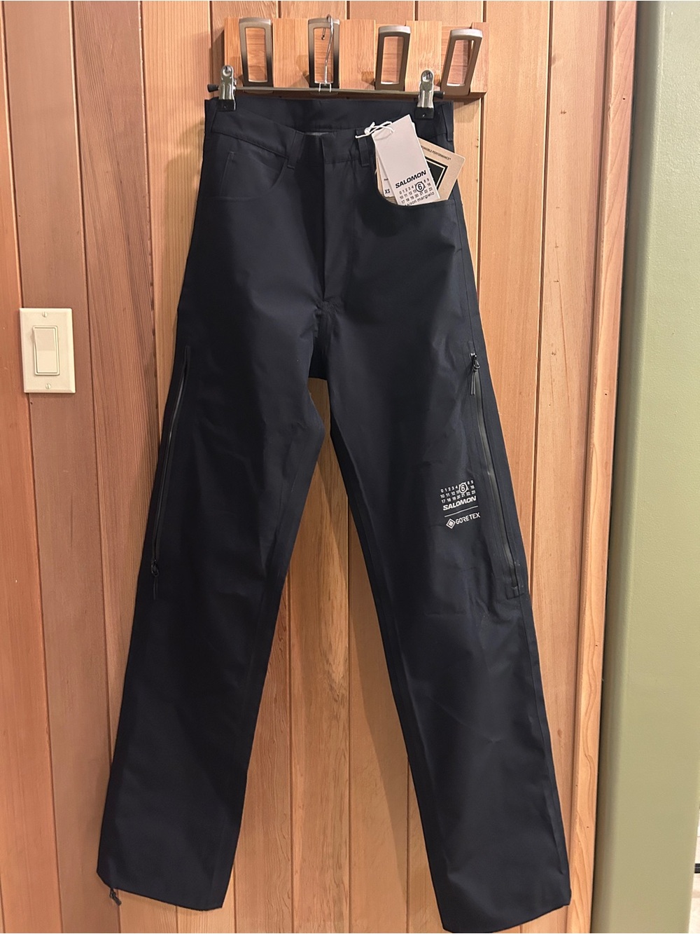 Salomon x Margiela Black Waterproof GORE-TEX Pants